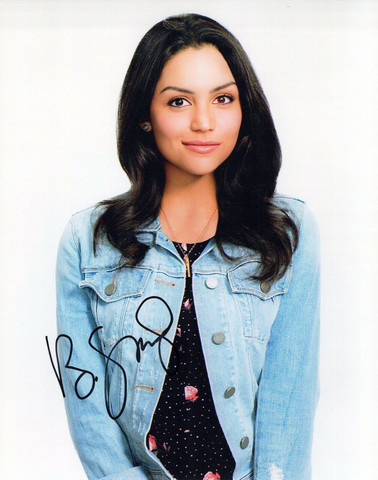 Bianca Santos glamour shot autographed Photo Poster painting signed 8x10 #5