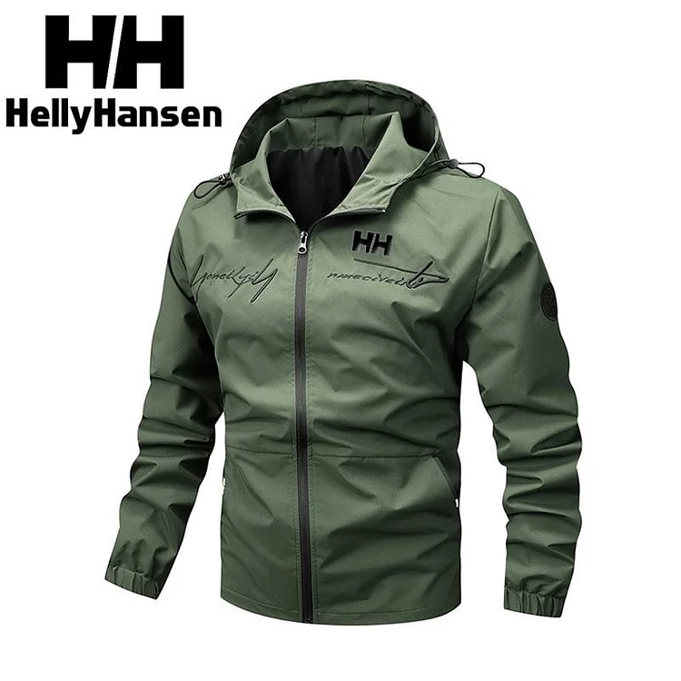 Kurtka z kapturem i haftowanym monogramem Helly Hansen