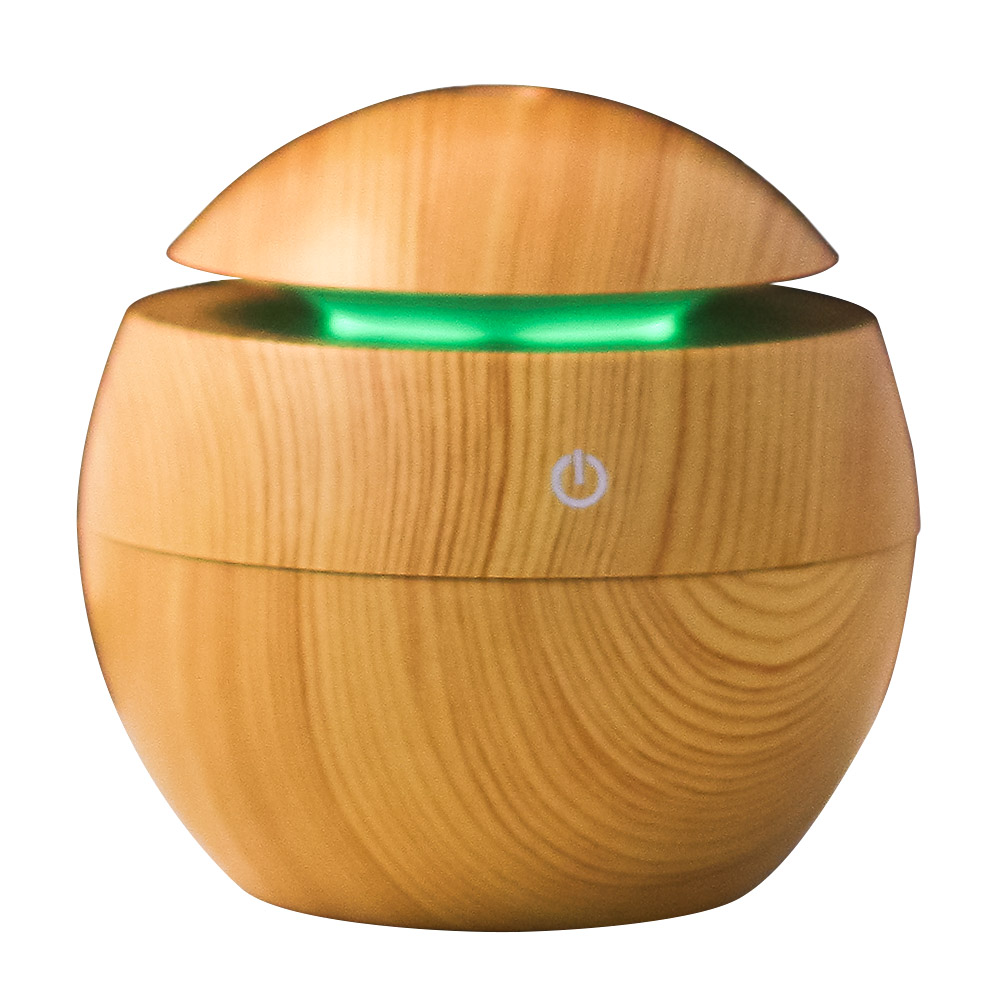 

130ml USB Wood Grain Humidifier Ultrasonic Air Aroma Essential Oil Diffuser, 501 Original