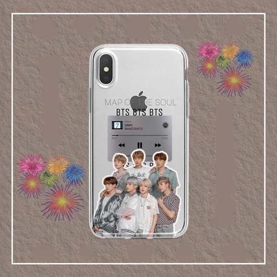 방탄소년단 Boys Transparent Phone Case
