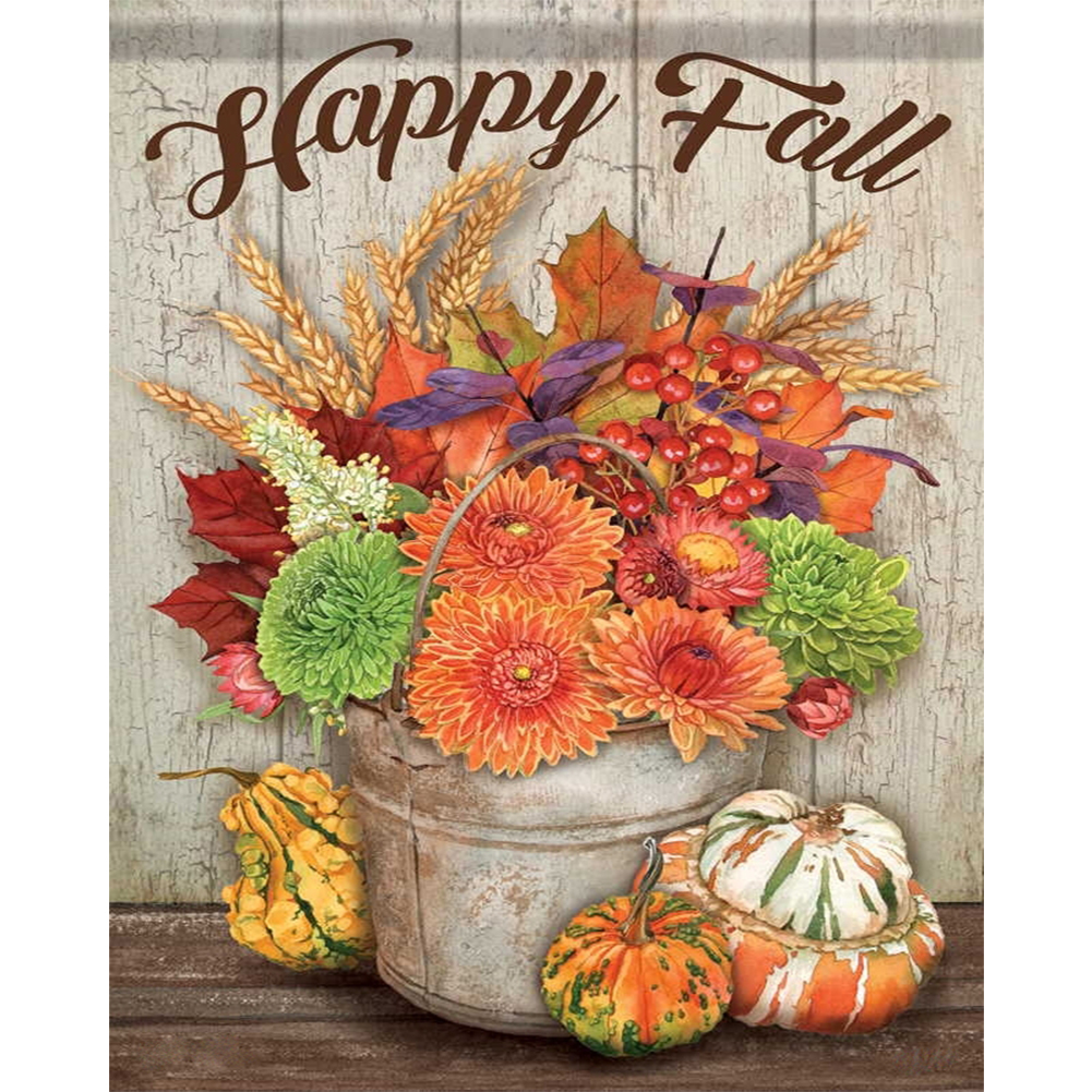 

40*50CM - Paint By Numbers - Pumpkin Flower, 501 Original