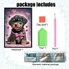 (US Local)Puppy Special Shaped A5 5D DIY Diamond Art Painting Notebook Kit for Friends
