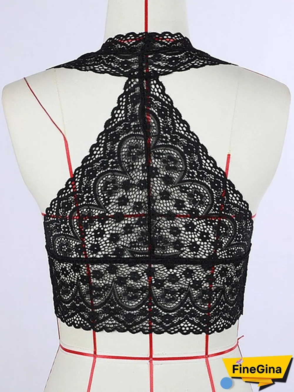 Sexy Beautiful Back Lace Push Up Front Buckle Bra Plus Size