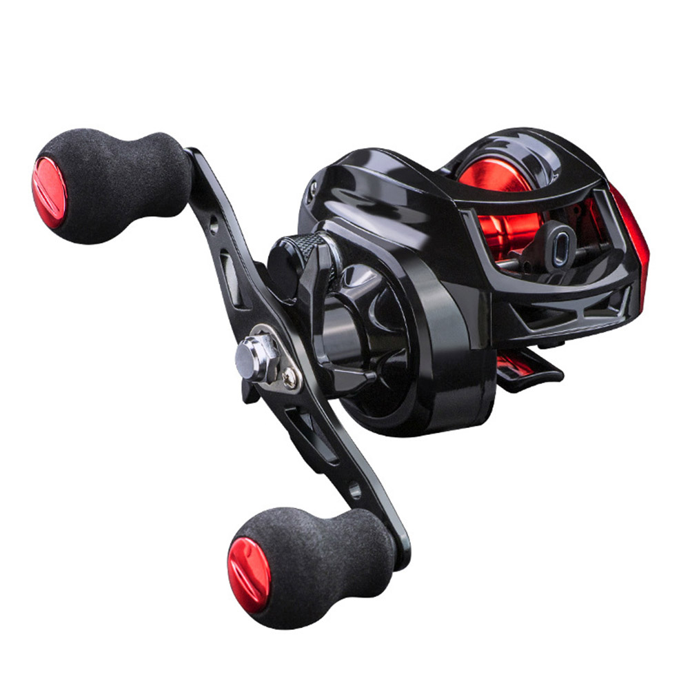 

Fishing Reel 7.2 1 High Speed Gear Ratio 8kg Max Drag Bait Casting Wheel, Left, 501 Original