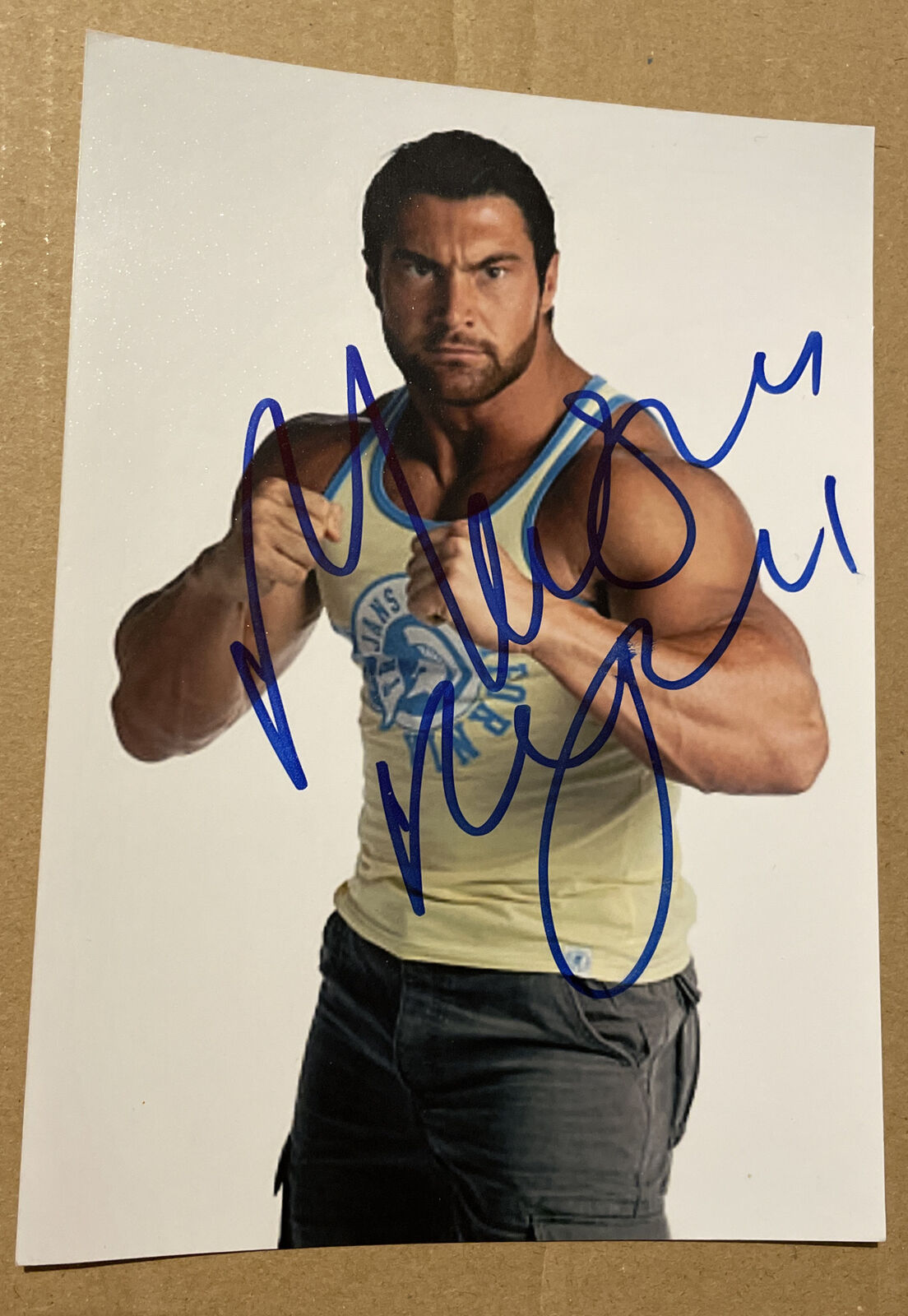 Mason Ryan WWE Wrestling Autograph Hand Signed 7x5 Signed Photo Poster painting NXT Nexus