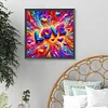 Diamond Painting-DIY Full Round Drill Love(40*40 CM)