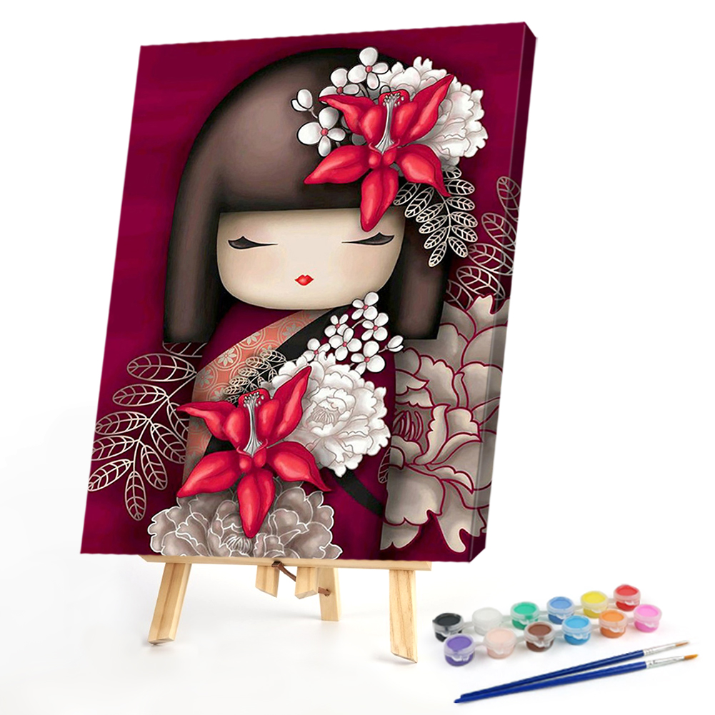 

40*50CM - Paint By Numbers - Girl, 501 Original