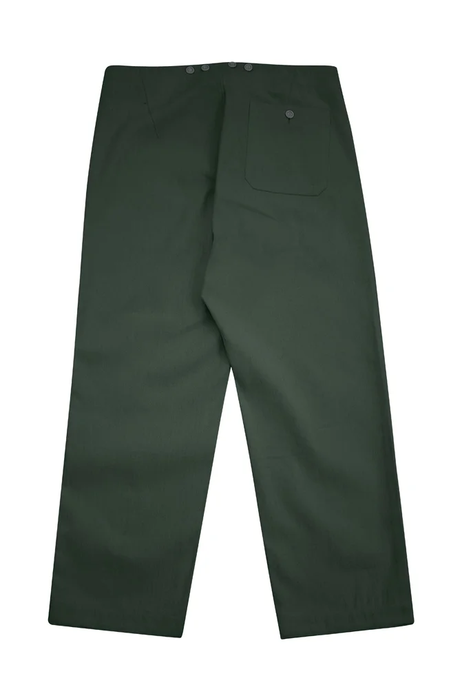   Luftwaffe German Summer HBT Reed Green Drill Flight Trousers German-Uniform