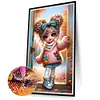 (40*70cm)Girl - Full Round Drill Diamond Painting