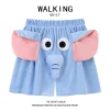 Ugly fish pink elephant snot piggy Dumbo pajama shorts