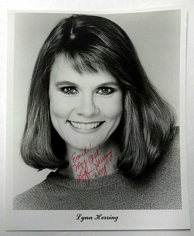 LYNN HERRING Autographed 8x10 Photo Poster painting Actress LUCY general HOSPITAL TV Soap PC1465