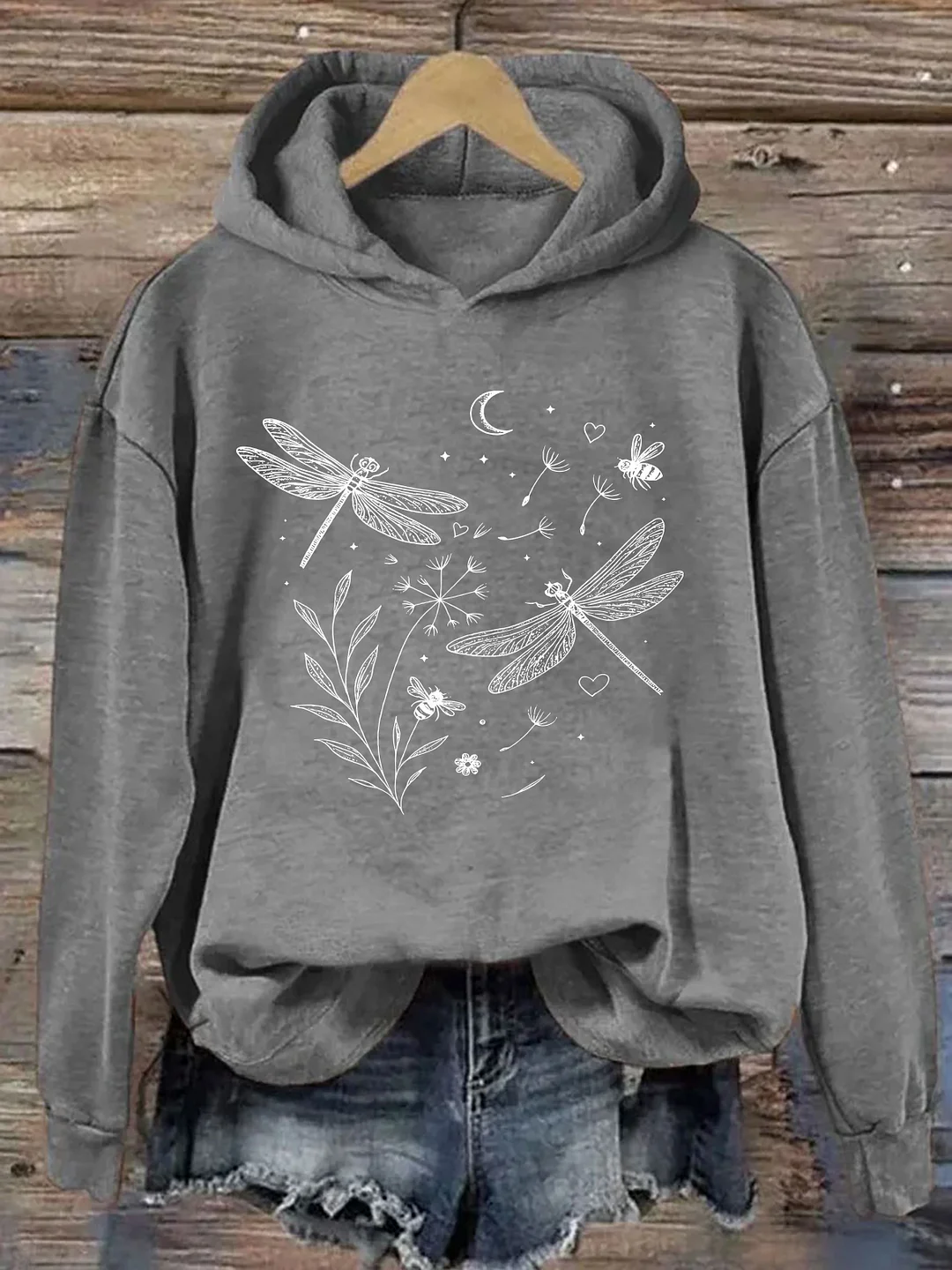 Dragonfly Nature Hoodie