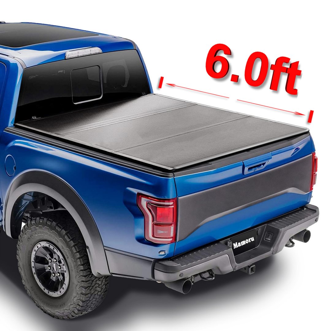 For 20052015 Toyota 6ft Truck Bed Cover Mamoru Hard QuadFold