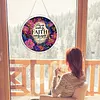 Diamond Painting Acrylic Single-Sided Drill Faith Hummingbird Sign Pendant for Home Decor