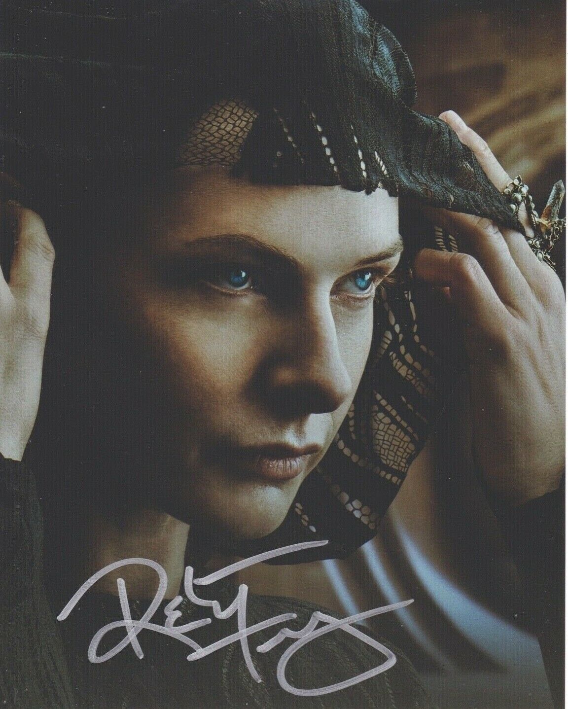 Signed Original Color Photo Poster painting of Rebecca Ferguson of Dune