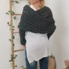 Cache-c&acirc;ble en tricot pour femmes