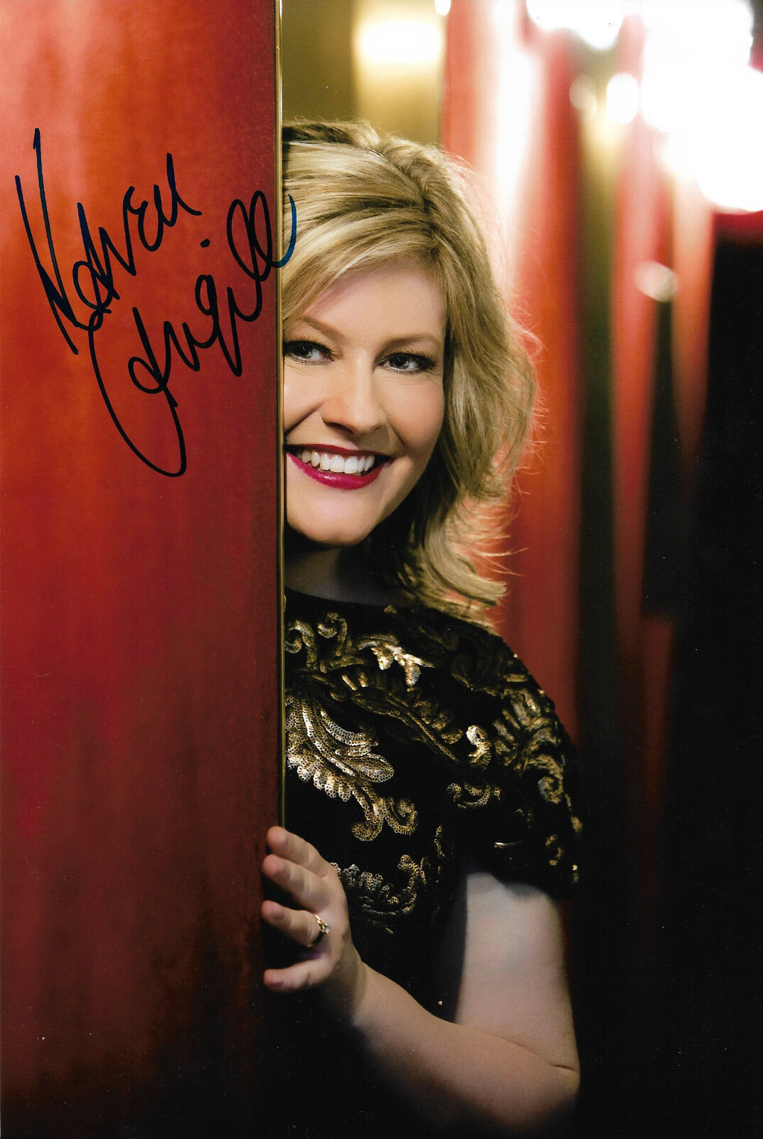 Karen Cargill Opera signed 8x12 inch Photo Poster painting autograph