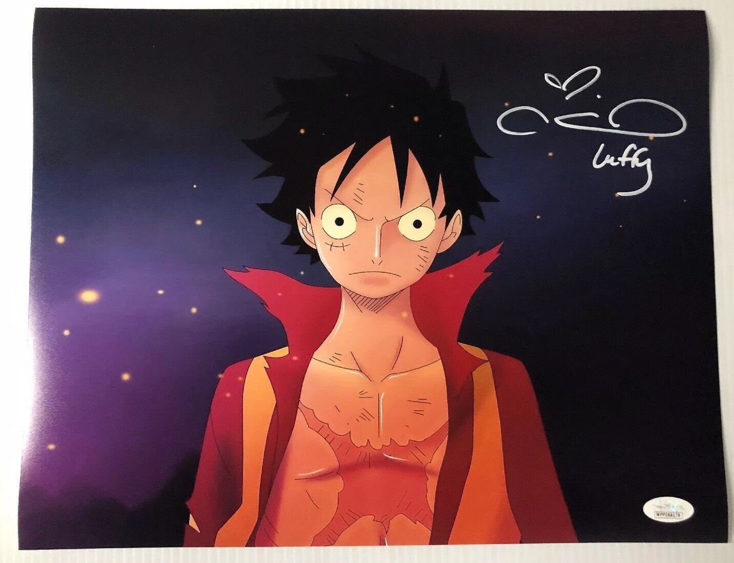 Colleen Clinkenbeard Signed Autographed 11x14 Photo Poster painting Luffy One Piece JSA