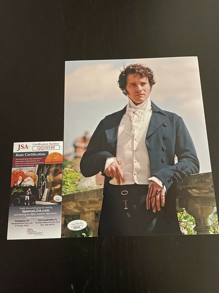 COLIN FIRTH SIGNED 8X10 Photo Poster painting  AUTOGRAPHED THE KING'S SPEECH