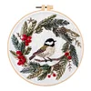 Christmas Bird-Embroidery Kit