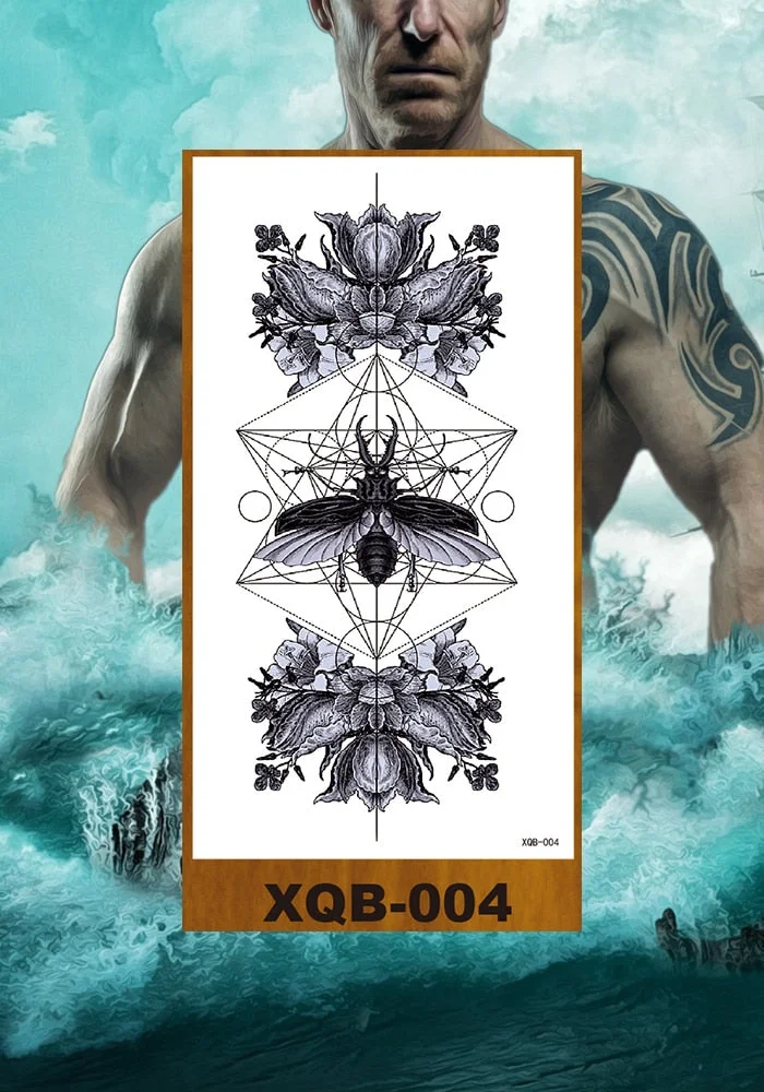 Temporary Tattoo Stickers Woman Girl Arm Chest Neck Ankle Fake Tatoo Flowers Butterfly Fairy Hummingbird Colorful Tree Hand DIY