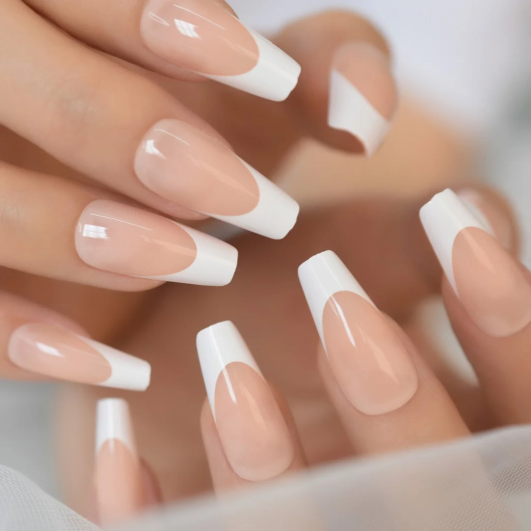 Pure Golden Color Simple Design  Press On Nails Coffin Extra Long Supplies For Professionals Wholesale Charms Nail EchiQ 24pcs-Nail Inspo