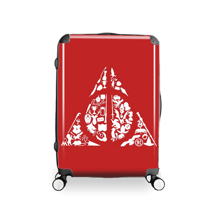 Deconstructed Hallows, Harry Potter Hardside Luggage