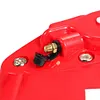 2pcs Car Disc Brake Caliper Cover Modification Brake Caliper Cover (Red L)
