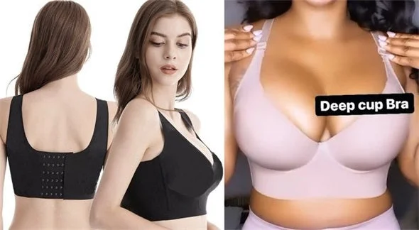 Bra with shapewear incorporated (Size runs the same as regular bras)