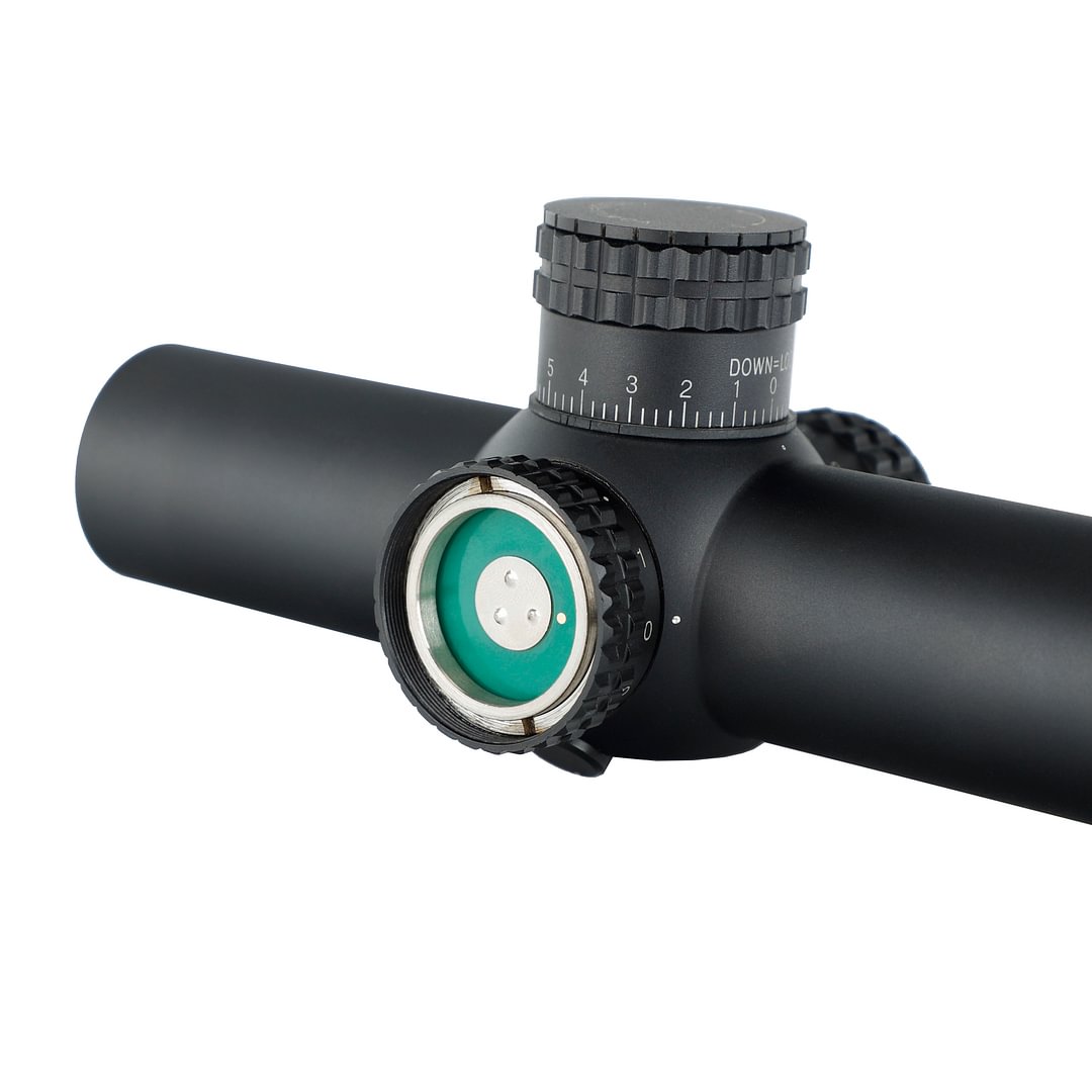 ohhunt® 1-5X24 IR 30MM SFP Red Illuminator Glass Etched Reticle LPVO Tactical Scope