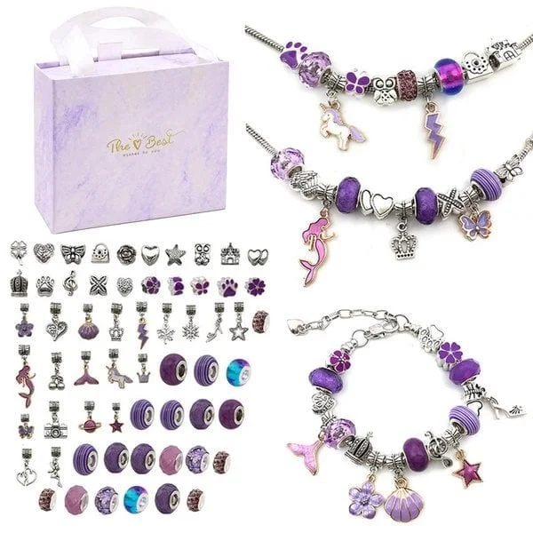 Gift Boxed Charm Bracelet Jewerly Making Kit