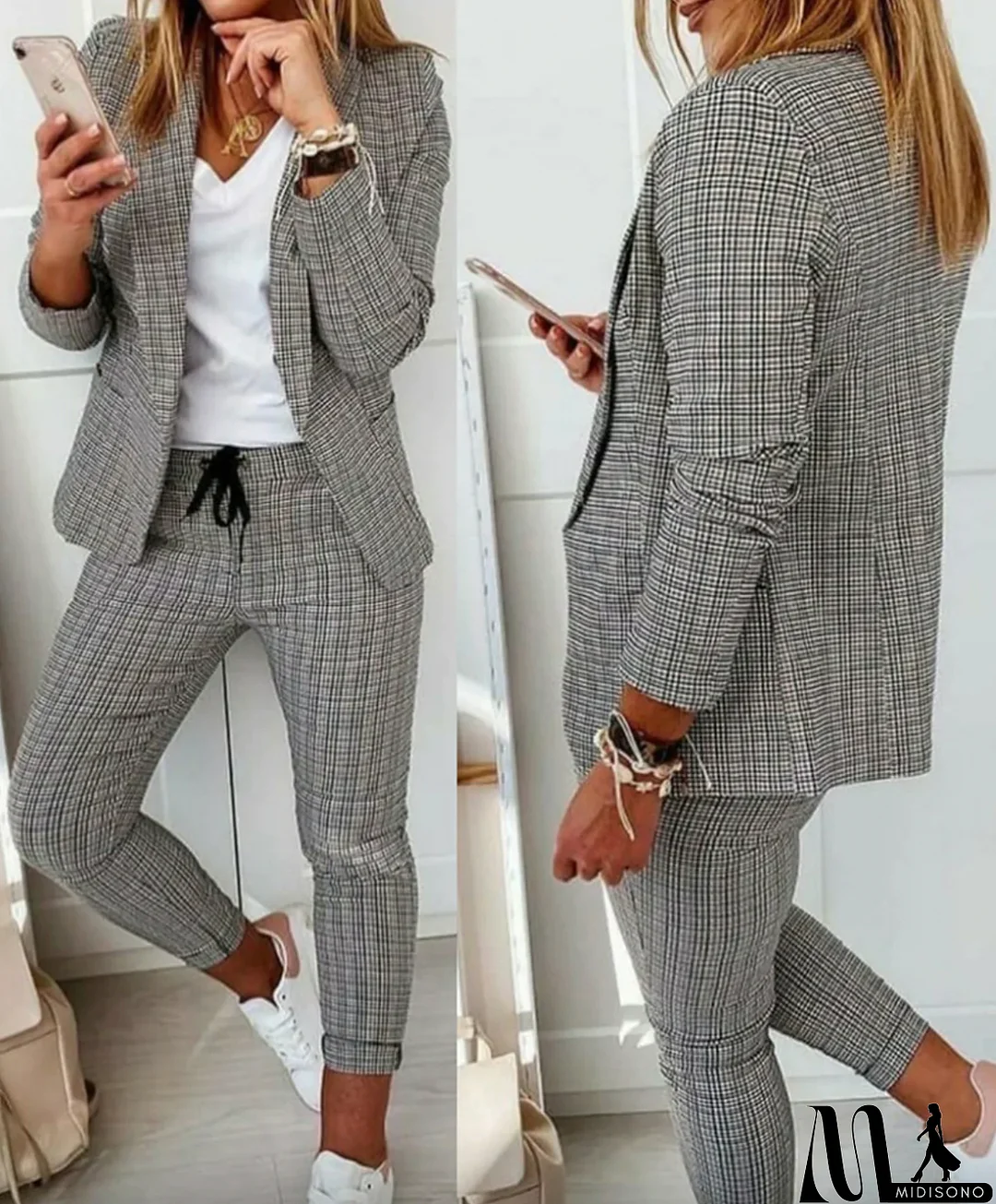 MidiSono - Casual and Comfortable winter Set