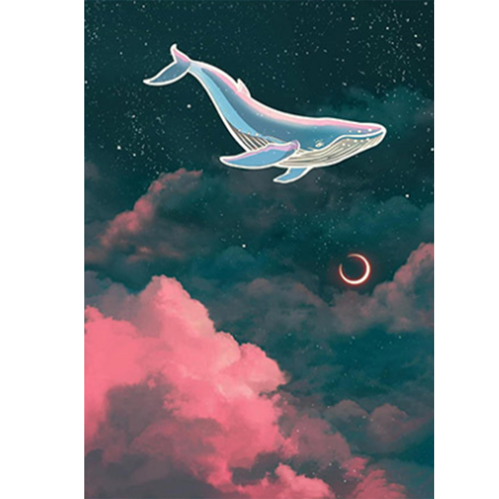 

30*40CM - Round Drill Diamond Painting - Starry Sky, 501 Original