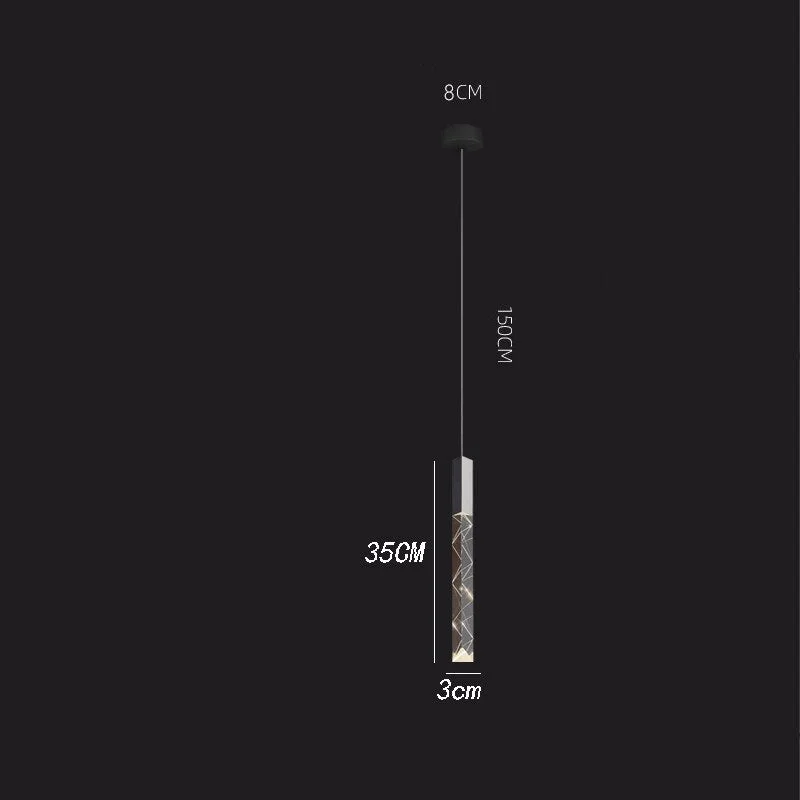 Modern LOFT Stair LED Pendant Lights Luxury Restaurant Bar Living Room Jump Floor Rotating Villa Duplex Building Indoor Lighting