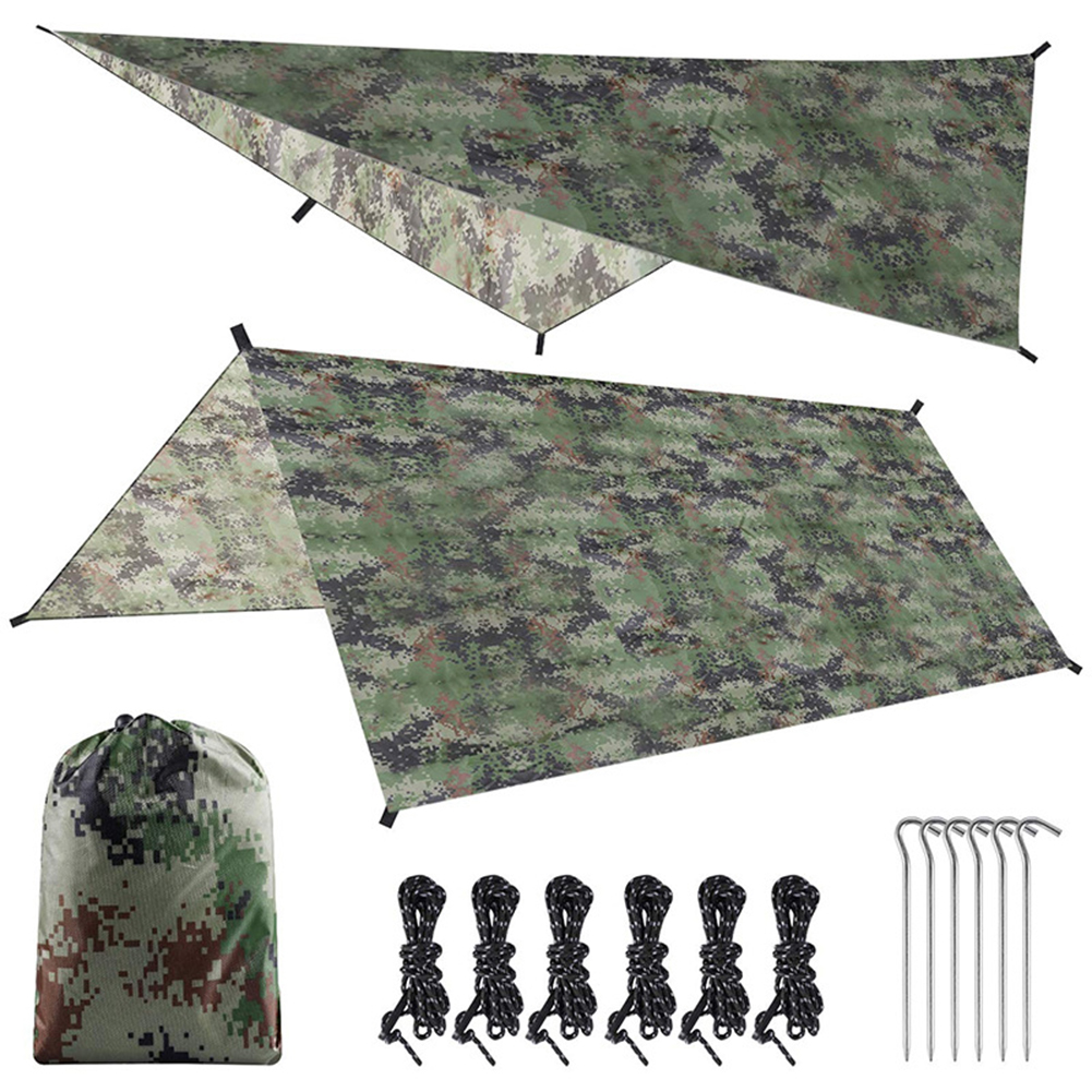 

Outdoor Canopy Sunshade Tent Multi-function Waterproof Garden Beach Awning, Camouflage, 501 Original