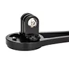 Adjustable Bicycle Computer Holder Aluminum Alloy Mount for Garmin/Wahoo/Bryton