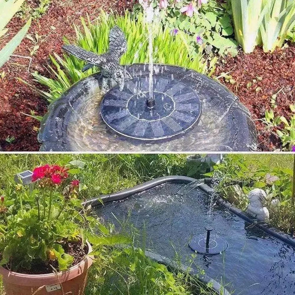 Sherem Solar Powered Water Fountain &ndash; Hot Sale 50% Off