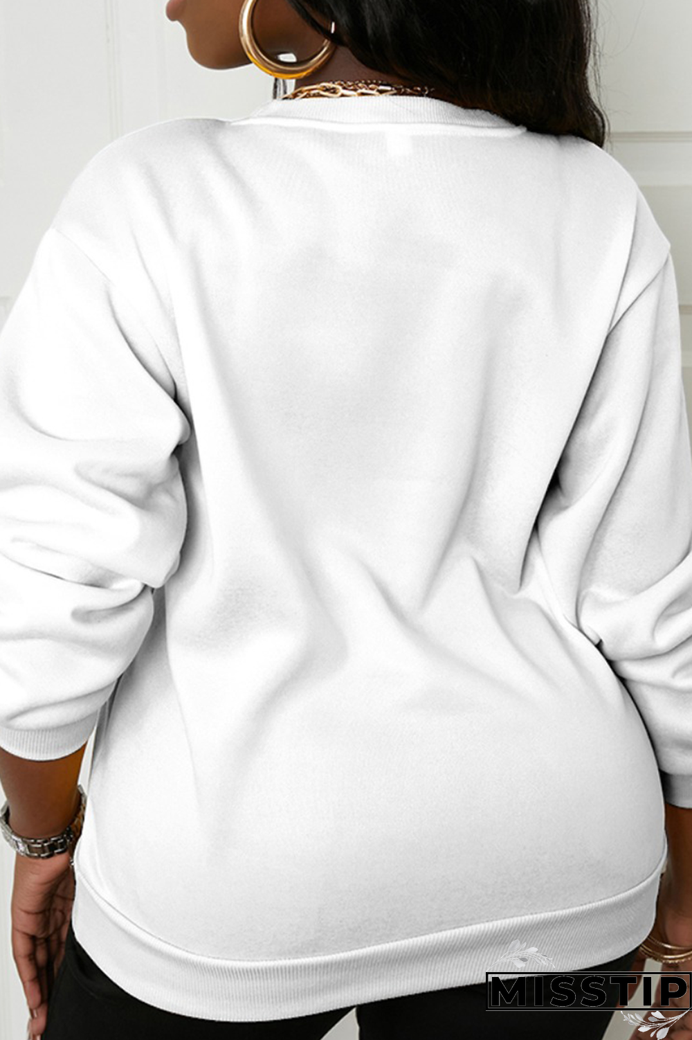 Yellow Casual Print Patchwork Letter O Neck Tops