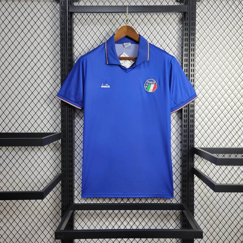 1990 Retro Italy Home Football Shirt 1:1 Thai Quality- Maxi Kit