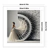 Piano Girl - 14CT Counted Cross Stitch - 40*40cm