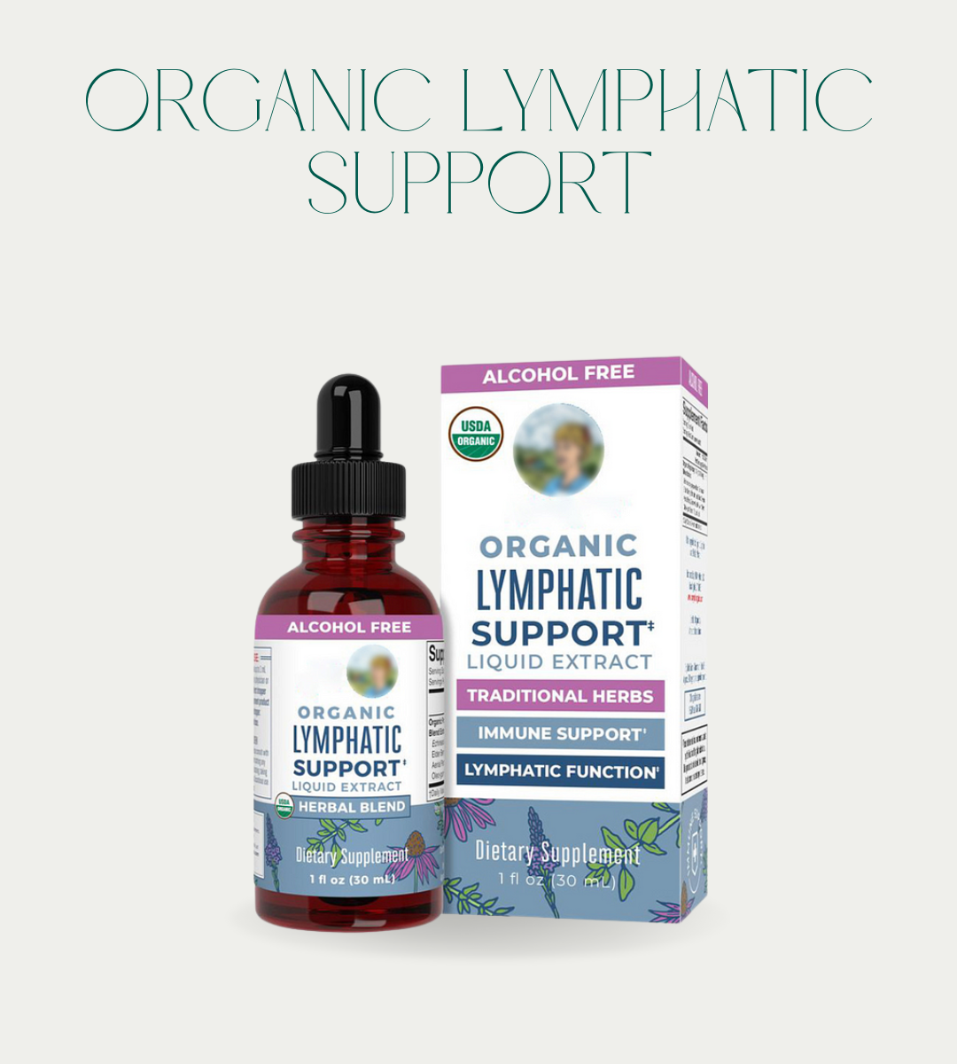 Organic Lymphatic Support Herbal Blend: Enhance Your Lymphatic Health