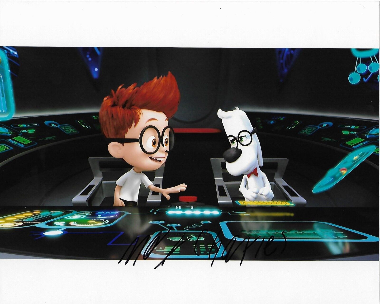 MAX CHARLES MR PEABODY & SHERMAN AUTOGRAPHED Photo Poster painting SIGNED 8X10 #5