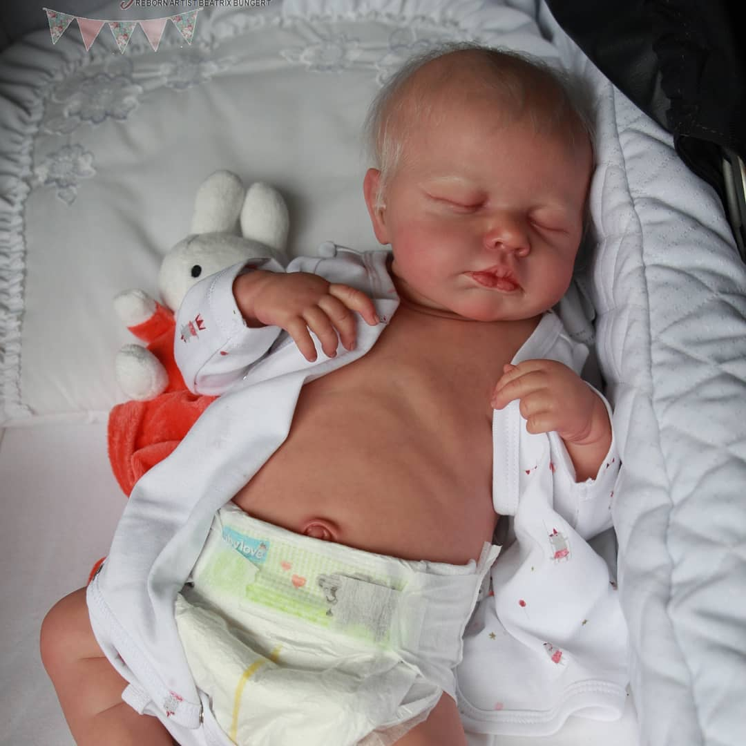 20''  Peckman Reborn Baby Doll with “Heartbeat” and Coos