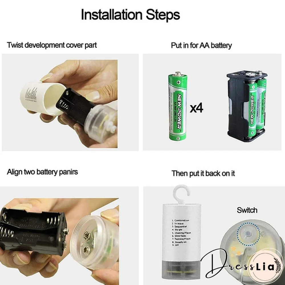 200 LEDs 10 Strands Waterproof Hanging Twinkle Fairy Lights Waterfall Vine String Lights Battery Operated Silver Wire Branch lights with Remote Timer for Garden Outdoor Bedroom Party Christmas Tree