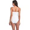 Gioiacombo&trade; Costume intero a punto smock in tinta unita