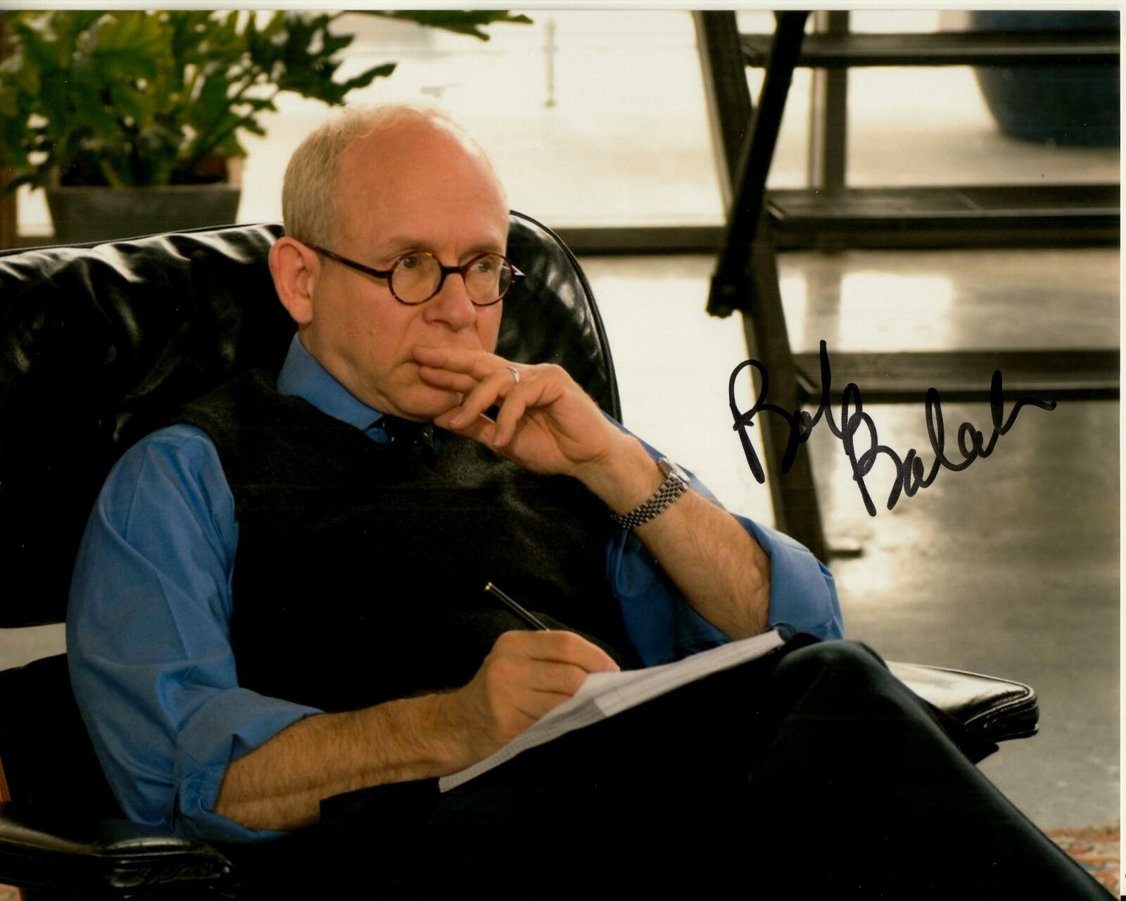 BOB BALABAN hand-signed FANTASTIC 8x10 COLOR CLOSEUP authentic w/ UACC RD COA