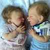 [Best Holiday Gift] 20" Twin Sister Jaylah and Jazmine Reborn Toddlers Baby Doll Girl - RBBI-Myrebornbabydoll&reg; Myrebornbabydoll&reg;