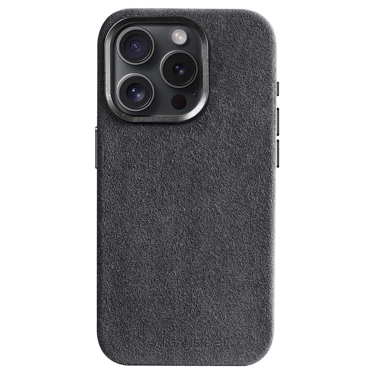 Modne, zamszowe etui na telefon iPhone Alcantara