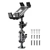 Car Phone Holder Anti-Slip Aluminum Drill Base Phone Rack Dashboard Phone Stand