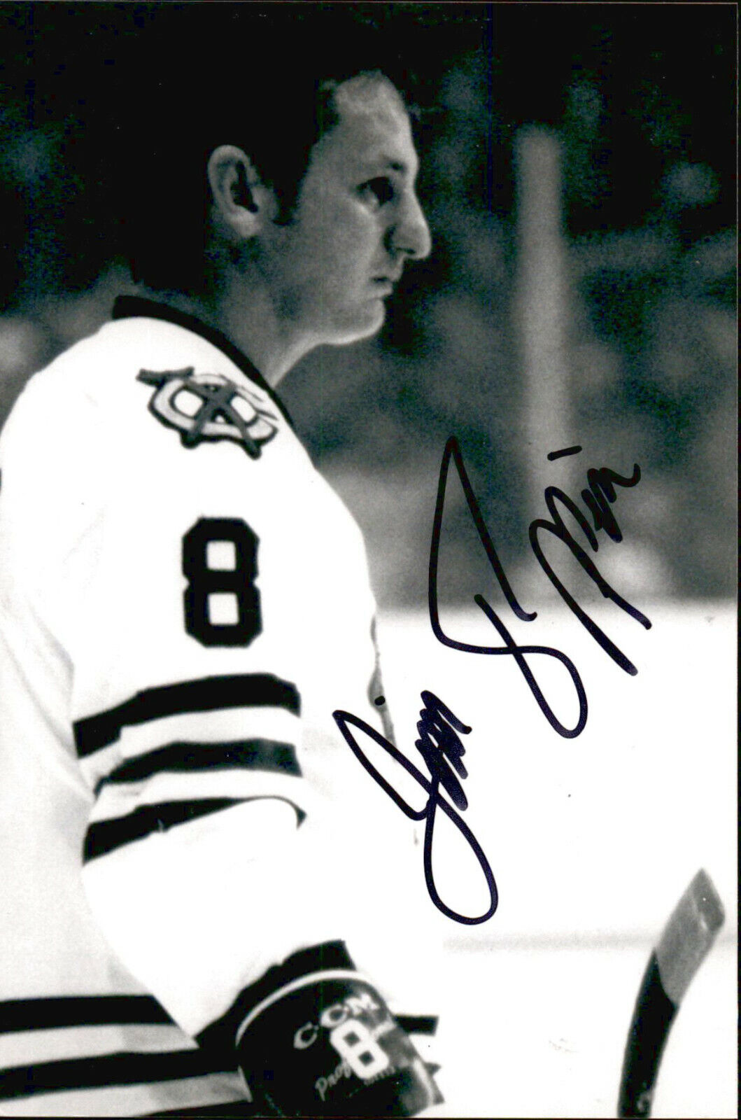 Jim Pappin SIGNED autographed 4x6 Photo Poster painting CHICAGO BLACKHAWKS #2